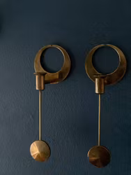 Set of two Wall Hanged Candlestick by Kolbäck, Sweden.
