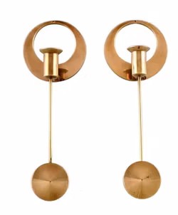 Set of two Wall Hanged Candlestick by Kolbäck, Sweden.