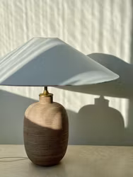 Upsala-Ekeby Ceramic Table Lamp by Greta Runeborg. 1930s.