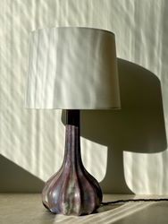 Michael Andersen Stoneware Table Lamp. 1960s.
