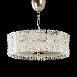 Orrefors Flower Prisms Pendant Lamp
