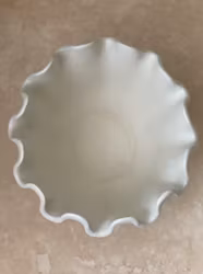 Wilhelm Kåge Stoneware Bowl, 'Våga' by Gustavsberg. 50's.
