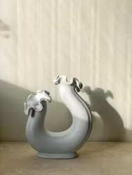 Wilhelm Kåge Vase 'Våga' by Gustavsberg. 1950s.
