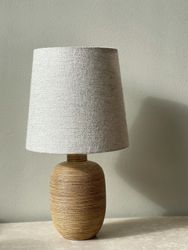 Upsala-Ekeby Ceramic Table Lamp by Greta Runeborg. 1930s.