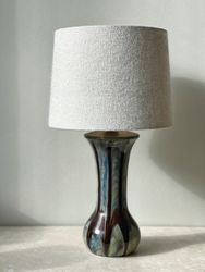 Upsala-Ekeby Art Deco Ceramic Table Lamp. 1910s.