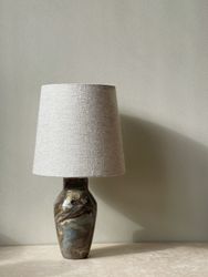 Upsala-Ekeby Art Deco Ceramic Table Lamp. 1910s.