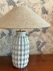 Upsala-Ekeby Large Ceramic Table Lamp. 1950s.