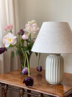 Upsala-Ekeby Art Deco Ceramic Table Lamp. 1940s.