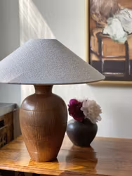 Gunnar Nylund Large Table Lamp for Rörstrand. 1940s.