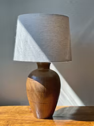 Gunnar Nylund Large Table Lamp for Rörstrand. 1940s.