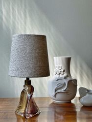 Italian Modern Murano Glass Table Lamp. 1970s.