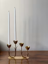 Gunnar Ander Candlestick for Ystad Metall. 1960s.