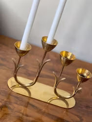 Gunnar Ander Candlestick for Ystad Metall. 1960s.