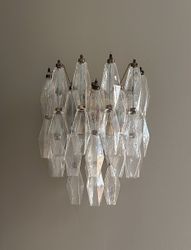 New in! Murano Wall Lamp 'SEDICI' • XL size!!