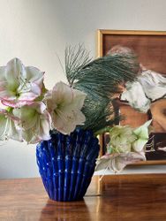 Shell Vase by Upsala Ekeby, 1950s.