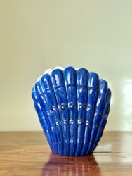 Shell Vase by Upsala Ekeby, 1950s.
