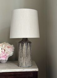 Upsala-Ekeby Table Lamp "NIAGARA" by Mari Simmulson. 1950s.