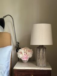 Upsala-Ekeby Table Lamp "NIAGARA" by Mari Simmulson. 1950s.