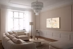 Murano Chandelier • TUBULAR • XXL • clear glass