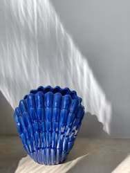 Shell Vase by Upsala Ekeby, 1950s.