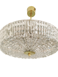 Orrefors 'TRITON' Crystal Light Pendant by Carl Fagerlund