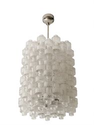 Orrefors Fagerhult Crystal Chandelier ’Festival’