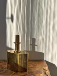 Skultuna brass Decanter design by Pierre Forssell