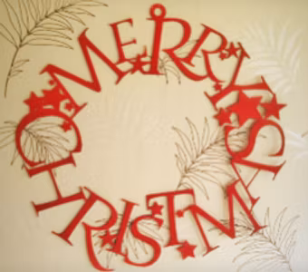 Merry christmas krans