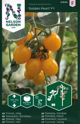 Tomat, Hög, Golden Pearl F1