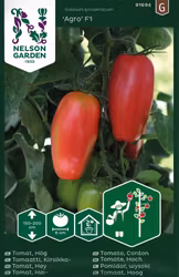 Tomat, Hög, Agro F1