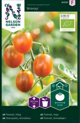 Tomat, Hög, Bronzy, Organic