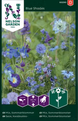 Mix, Sommarblommor, blå