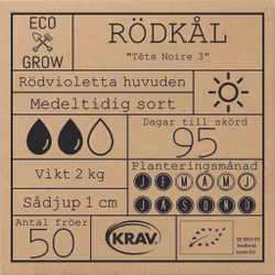 Rödkål - Tête Noire 3, EKO