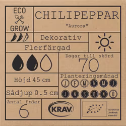 Chilipeppar - Aurora, EKO
