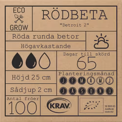 Rödbeta - Detroit 2, EKO