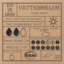 Vattenmelon - Sugar Baby, EKO