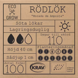 Rödlök - Morada de Amposta, EKO