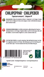 CHILIPEPPAR - JALAPENO M H