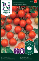 Tomat, Hög, Supersweet 100 F1