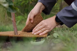 Ogrässkydd kokosfiber Ø37cm