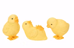 Kyckling Trio Poly 7x6x8cm