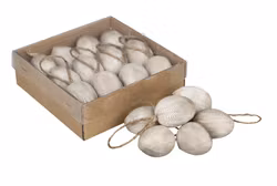 Hänge Ägg SickSack Fjäder Mini 12-pack