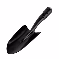 Planteringsspade svart Metall