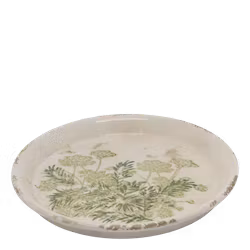 Blommigt fat Vintage