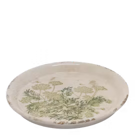 Blommigt fat Vintage
