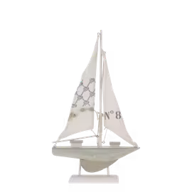 Segelbåt på fot