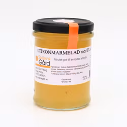 Citronmarmelad med Fläder