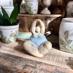 Yogadam i keramik