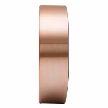 Tiq väggklocka med kopparfärgad ram, 15 cm - KE7756C
