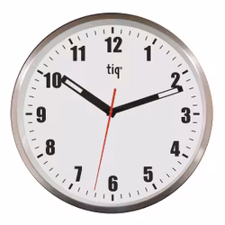 Tiq Väggklocka med ram i aluminium, 47,5 cm - F66124R